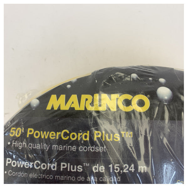 Marinco Shore Power Cable 30A 125V 50ft - 15M - 30A-125V-50