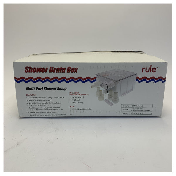 Rule 98B Duschablaufpumpensystem 12V 36L/m