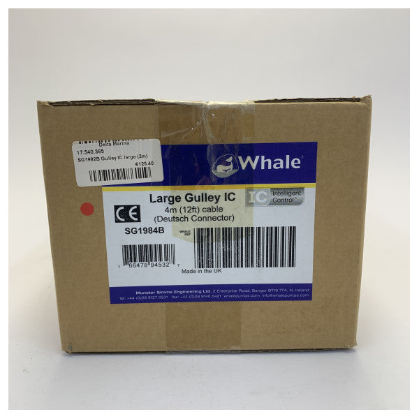 Whale SG1992B Gulley Marine Shower Pump Sensor White