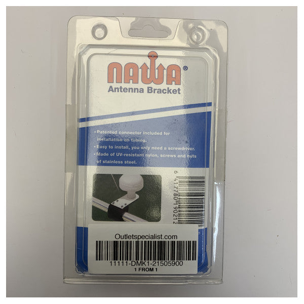 حامل هوائي Nawa Marine 21505900 من الفولاذ المقاوم للصدأ للقارب