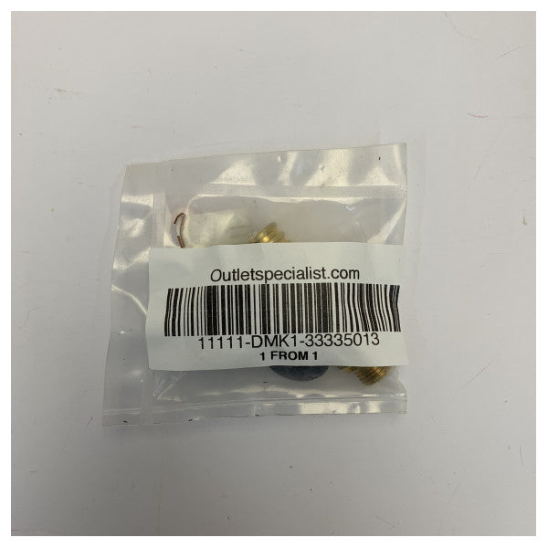 Talamex Brass Hose Barb Fitting Set with Seal 13mm 33335013