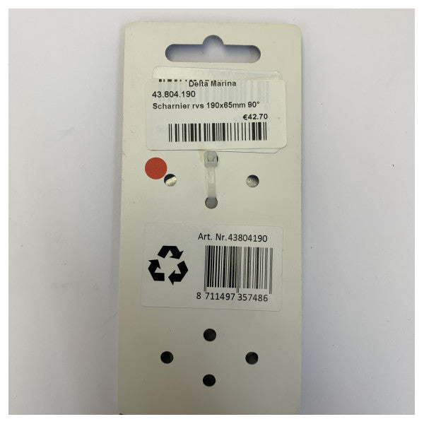 Talamex 43804390 Hardware para Iates Embalagem Original