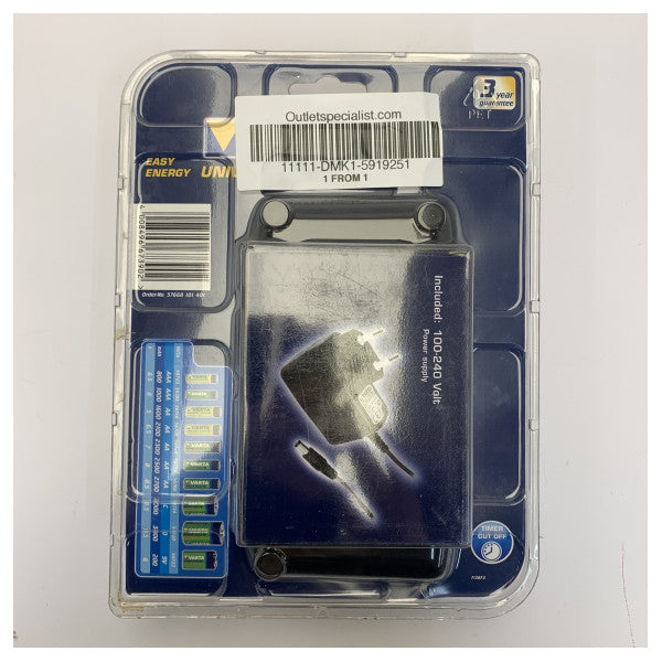VARTA Universal batterioplader til AA, AAA, C, D & 9V 5919251