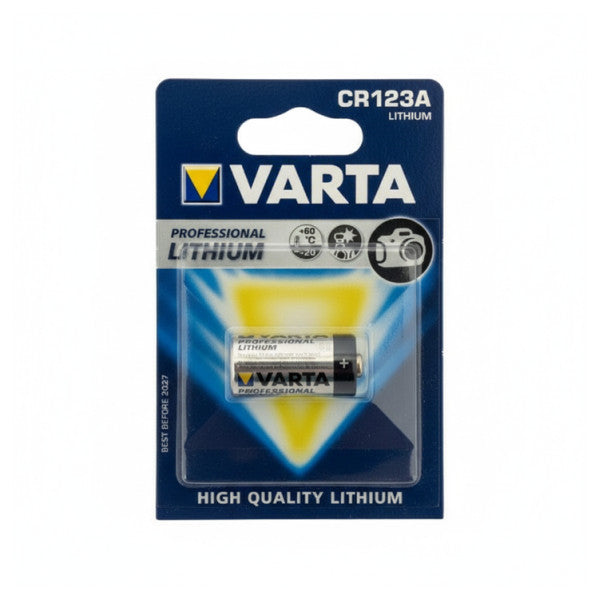 Varta Professional CR123A 3V Lithium Battery High Performance
