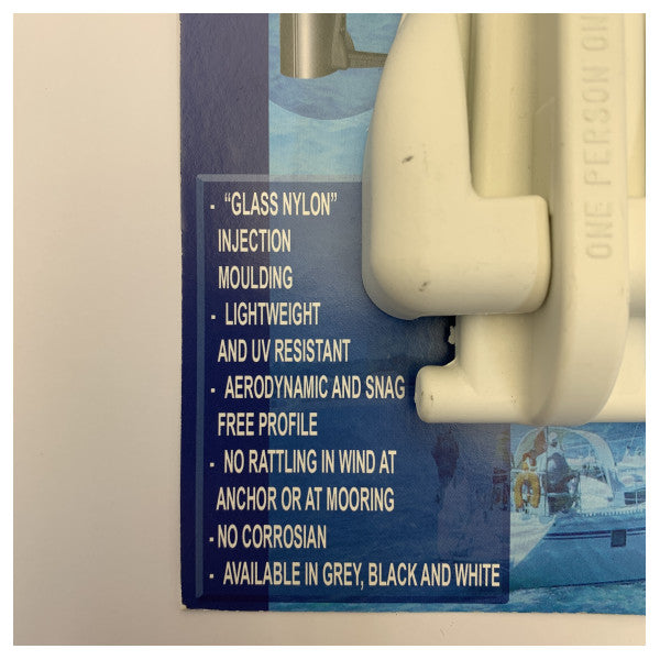 Escada de Dobrar em Composto Branco - MS050505