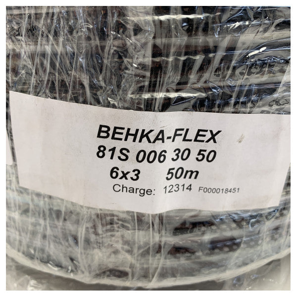 Behka-Flex 50 м траен гъвкав морски маркуч за високо налягане за транспортиране на вода, въздух и леки течности