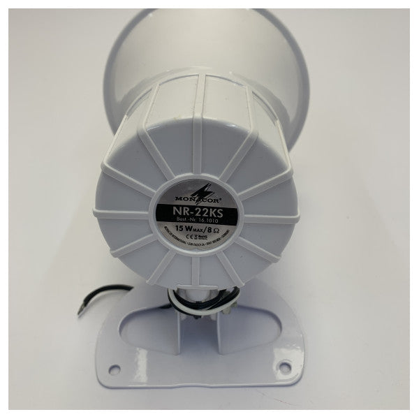 Monacor 15W/8 Ohm 600-7000Hz Alto-falante de trompete à prova de humidade