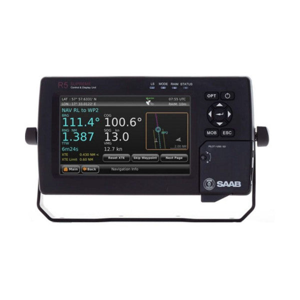 Usado SAAB R5 Supreme AIS Control and Muestre Unit-7000-118-530