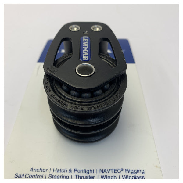 Lewmar HTX 50mm Μπλοκ Διπλό - 29195002-HTX - Διπλό Μπλοκ Ναυτικών Εξαρτημάτων