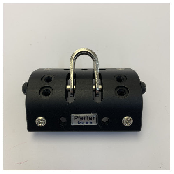 Pfeiffer Marine 67.422.600 Slitta per rigging per binario da 23 mm Nera