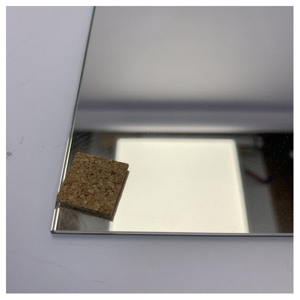 Hanse Yachts Crystal Mirror 525x320x3mm Silber mit Splitterschutz - TIZ0265