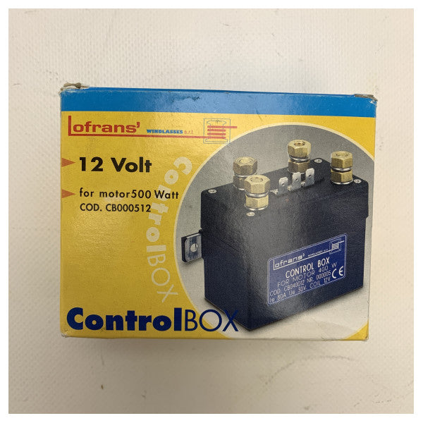 Lofrans Scorpion | X1 | 500W | 12V | 6 mm anchor winch with capean - 70406