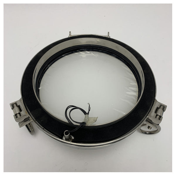 SCM stainless steel opening porthole D200 mm with lock - S/C.OTNF06AA