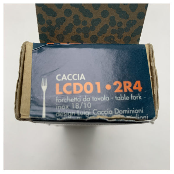 Alessi - Caccia 18/10 rustfrit stål - bordgafler 4 tænder 20cm - LCD01/2R4