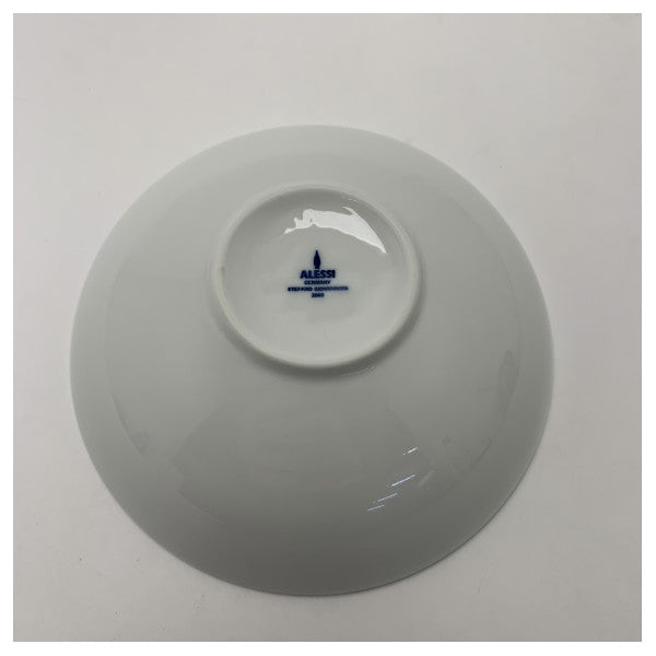 Салатник Alessi Mami SG53/54 - елегантний білий порцеляновий салатник ідеально підходить для морської кухні та подачі салатів