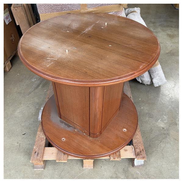 Ferretti Teak Round Table Blade High Gloss - 140 cm - 51813