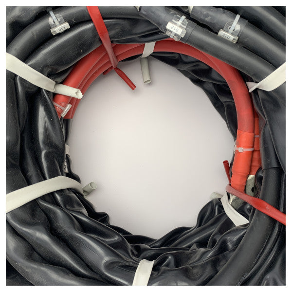 Akkukaapelisarja 4x 70 mm2 10 metriä 2x punainen 2x musta