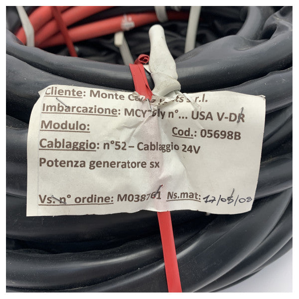 Kit tal-kejbil tal-batterija 4x 70 mm2 10 metri 2x aħmar 2x iswed