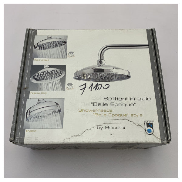 Cabeça de chuveiro Bossini classic cromada D230 mm H18700