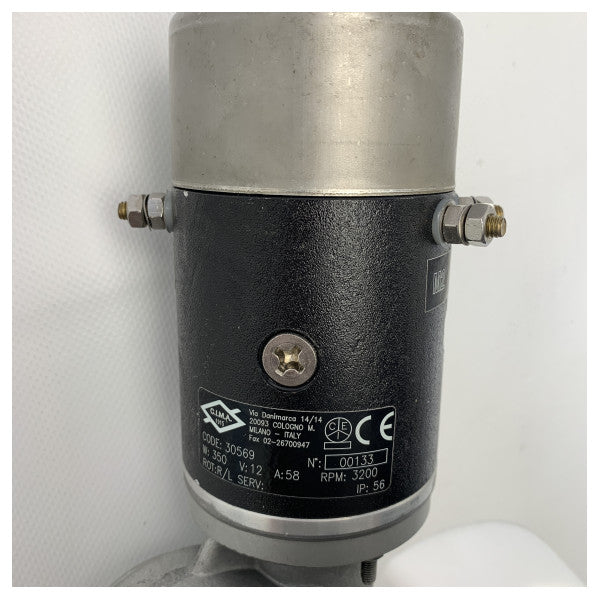 Lofrans Booster 12V ankkurivinssi 350W ilman ketjukiekkoa