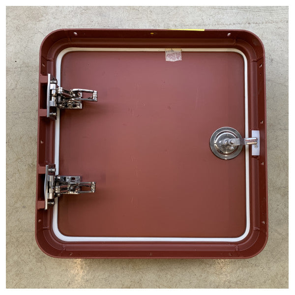 CRN Porta a battente marina 450x650mm Resistente alla corrosione Porta impermeabile in metallo della cabina della nave - 393488