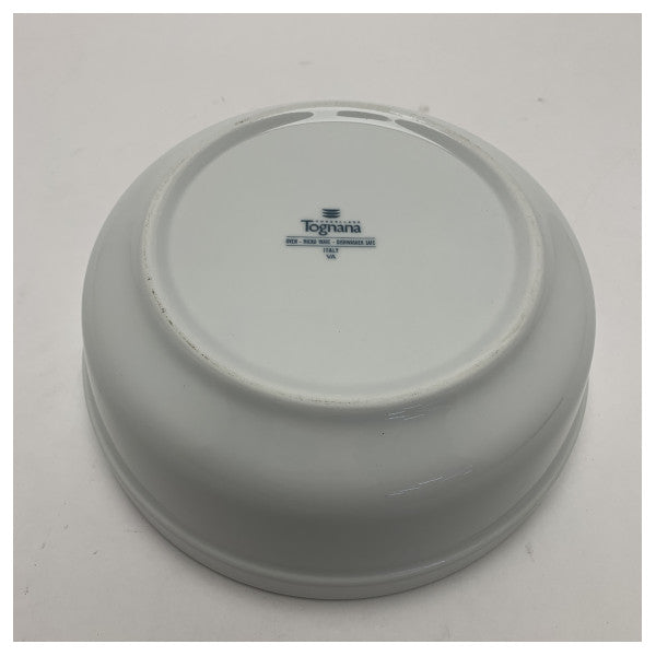 Керамічна салатниця Ferretti 21 см, вохра � Міцний морський посуд для човнів і яхт � Міцний морський посуд для човнів і яхт