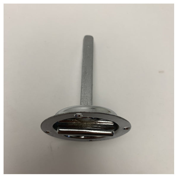 Durable Chrome Single Wire Handle for Marine Use – Weather and Corrosion Resistant
