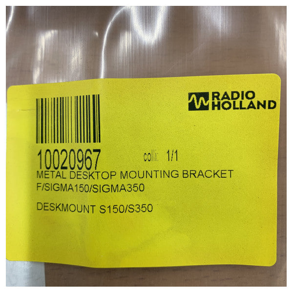 Radio Zeeland Sigma Kiinnitysjalka 3F Sigma 150/350