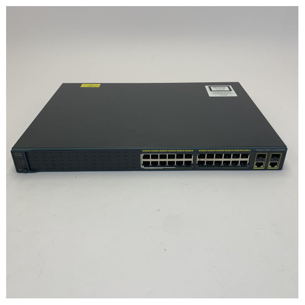 Cisco Catalyst WS-C2960-24LC-S ネットワークスイッチ - 24ポート 10/100 (8 PoE)
