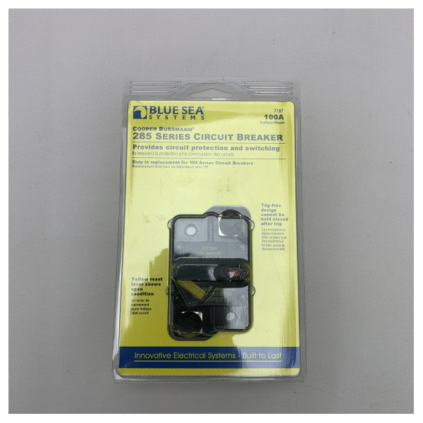 Blue Sea 100 Amp ланцюговий гальмо поверхневого монтажу - 7187-BSS - 7187-BSS