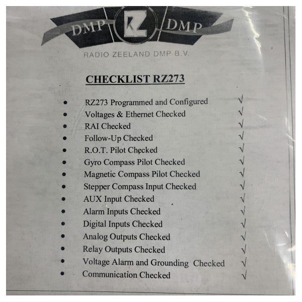 Radio Zeeland Seapilot 76 Caja de Conexiones RZ273 - Electrónica Marina