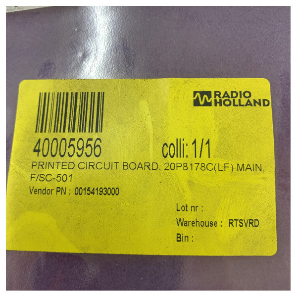 Furuno SC-50 Satellit Kompas Hoved PCB 20P8178C(LF) SC-501 - 00154193000