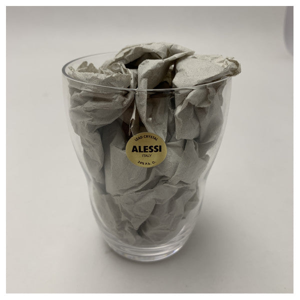 Стъклена чаша за вода Alessi Crystal 230ml - Луксозен италиански дизайн от Гвидо Вентурини