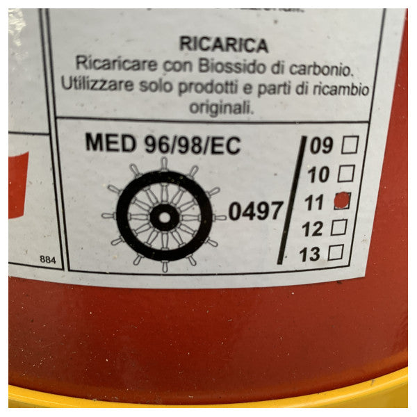 ABS CO2 Estintur bil-Roti 20 kgs B - SG00272
