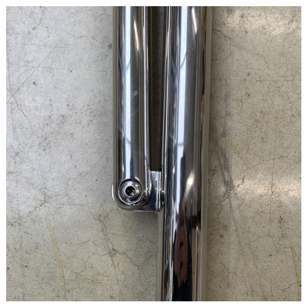 دعامة المظلة المصنوعة من الفولاذ المقاوم للصدأ من الفولاذ المقاوم للصدأ من فيريتي القابلة للإزالة للقوارب والاستخدام البحري - متينة ومقاومة للعوامل الجوية وسهلة التركيب