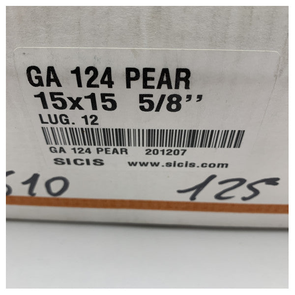 بلاط الفسيفساء الزجاجي عالي الجودة من سيسيس جليمر للاستخدام البحري � بلاط أخضر لامع متين ومقاوم للماء 2 م2