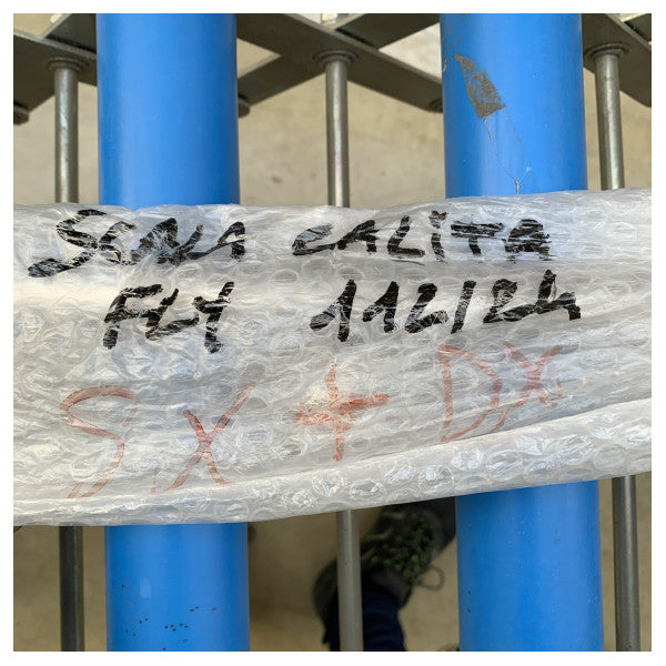 CRN rustfritt stål flybridge rekkverk - PL112 - 88911/DX