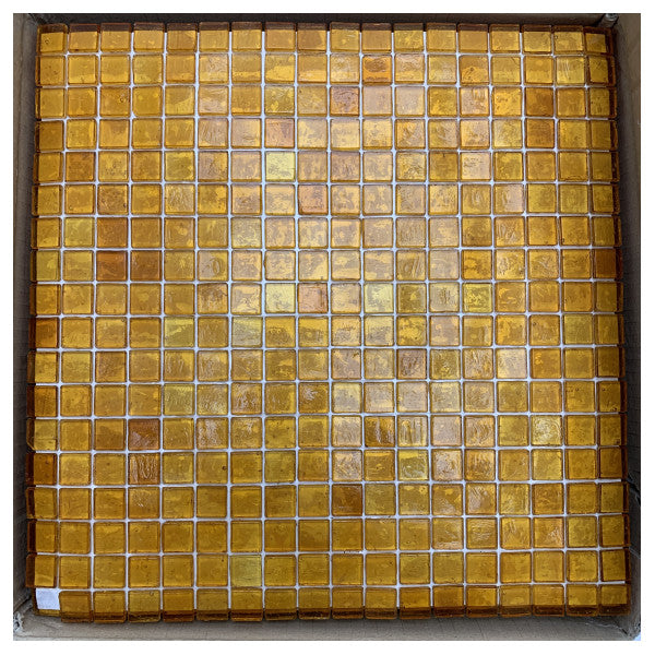 Sicis Amber Mosaic Tiles - Hochwertiges, wasserfestes Glasmosaik für Marine und Innendekoration