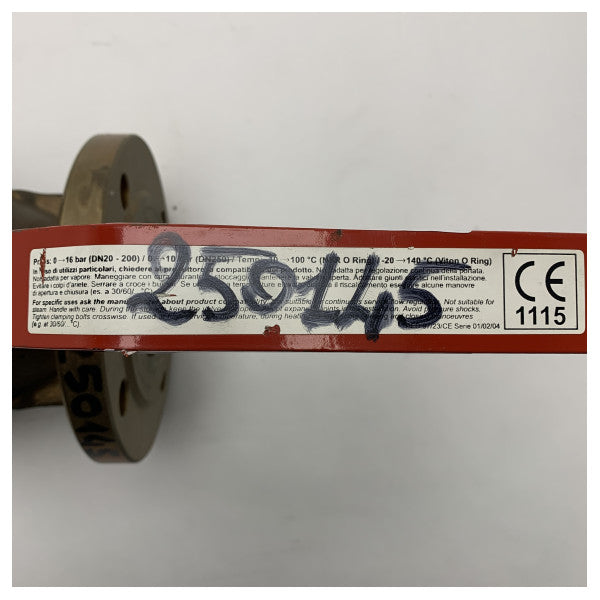 Guidi korkealaatuinen ruostumattomasta teräksestä valmistettu palloventtiili DN50 PTFE-tiivisteellä merenkulun sovelluksiin.