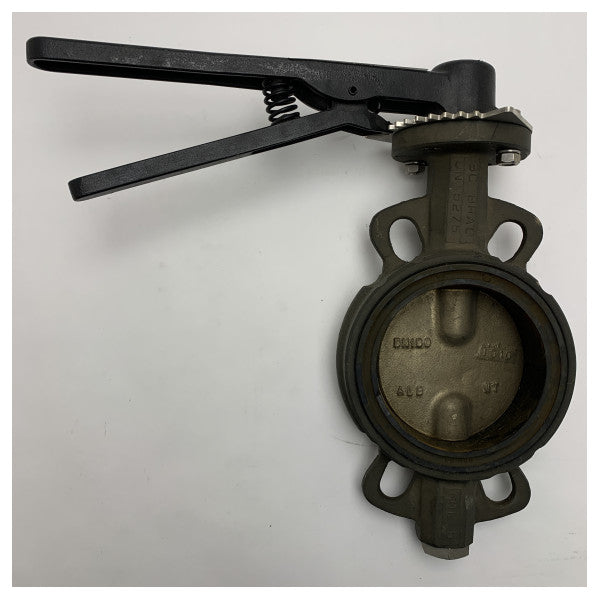 Високоякісний бронзовий поворотний клапан DN100 PN6 для морського та промислового керування рідинами зі стійкістю до корозії