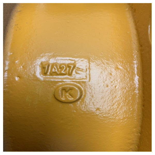 Високоякісний чавунний морський поворотний клапан DN150 з позиційним вимикачем і редукторним приводом