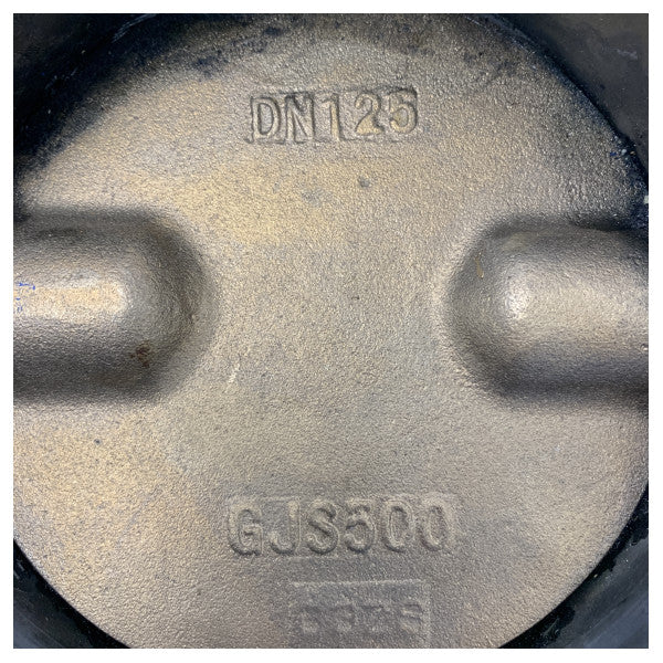 Високоякісний морський пластинчастий поворотний клапан Bernard DN125 з вкладишем з EPDM та приводом Bernard Controls 230V