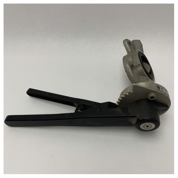 ステンレス鋼ウェーハバタフライバルブ DN40 PN6 レバーハンドル船舶用および工業用