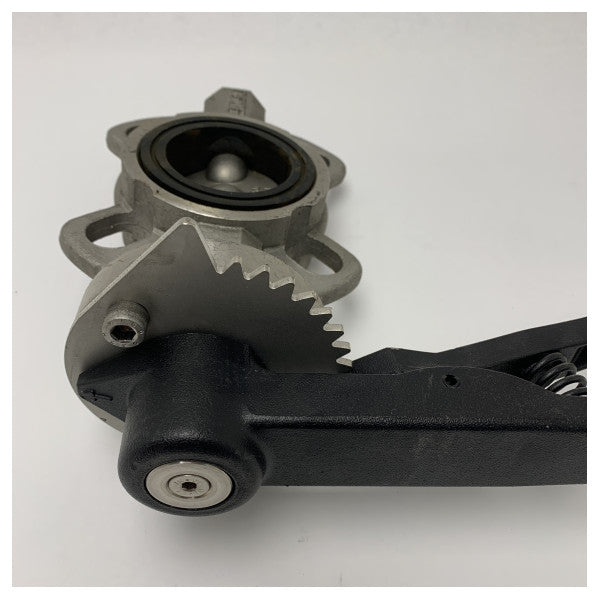 Неръждаема стомана Вафла бътерфлай клапан DN40 PN6 с лост дръжка за морска и промишлена употреба