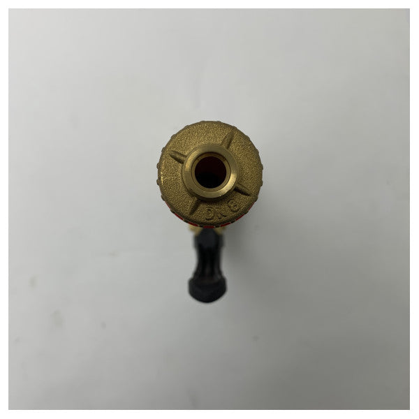 ランチアUNI 25船舶用消防ホースノズル、RUBIN.3効果付き - 耐久性、人間工学、EN 671/1認証済み