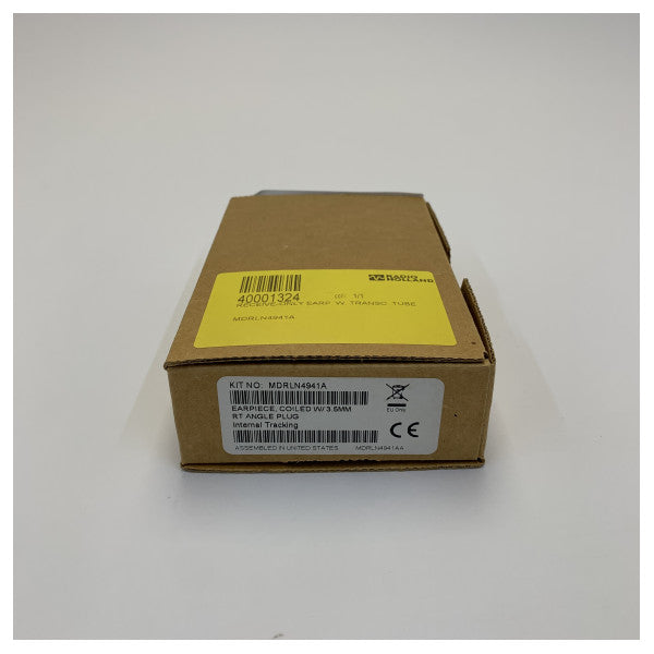 Motorola MDRLN4941A Receive-Only Earphone with Transparante Tube