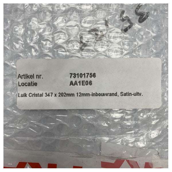 Goiot Opal 20 Satin deluxe αλουμίνιο 347 x 202 mm - 73101756