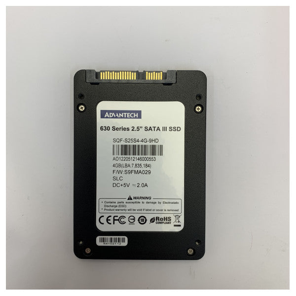 Advantech 4GB SSD industriel pour Furuno ECDIS FMD-3100 | SQF-S25S4-4G-9HD