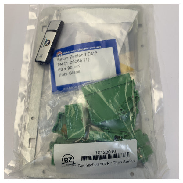 Radio Zeeland TITAN 130 Indikatur tal-Veloċità tal-Riħ Display u Unità ta' Kontroll - Navigazzjoni Marittima