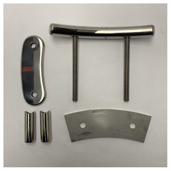 Gebogene Klampe aus rostfreiem Stahl - 290178